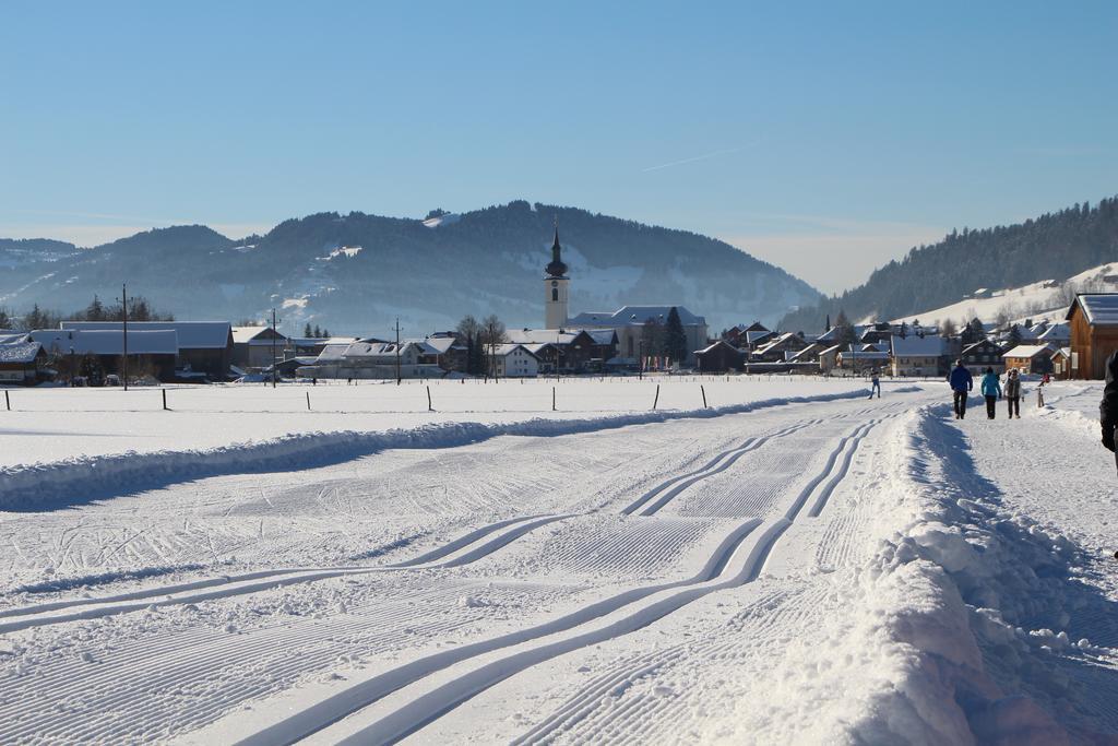 Apartmán Haus Feurstein Hittisau Exteriér fotografie