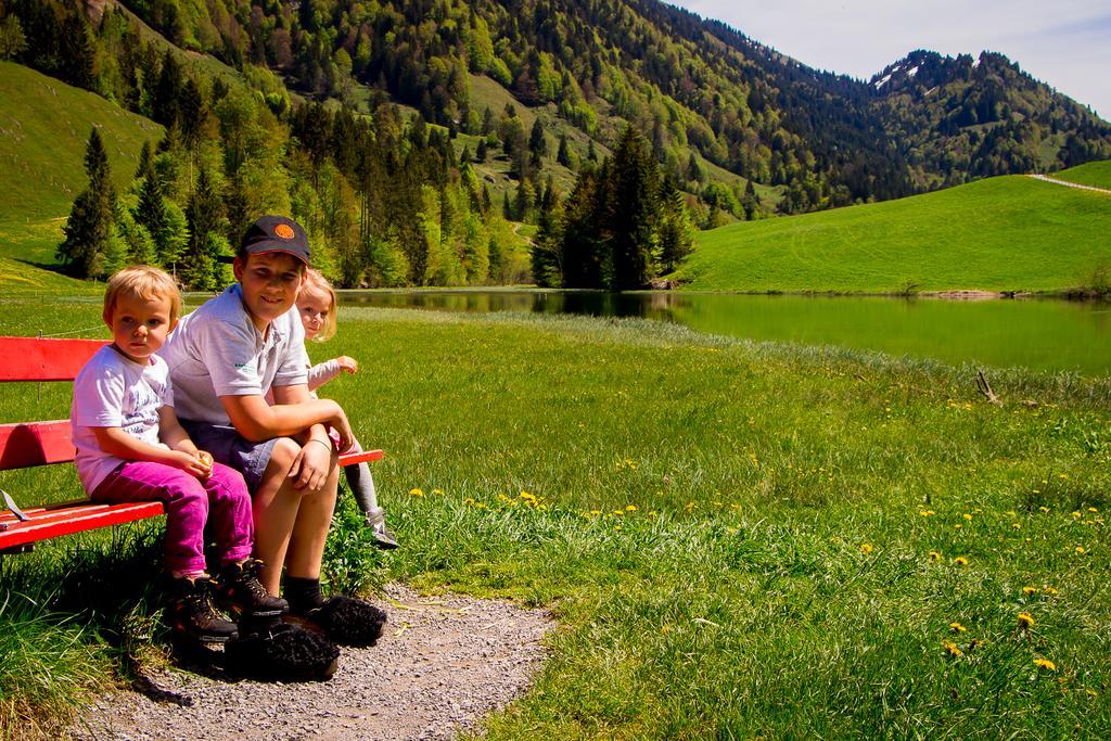 Apartmán Haus Feurstein Hittisau Exteriér fotografie